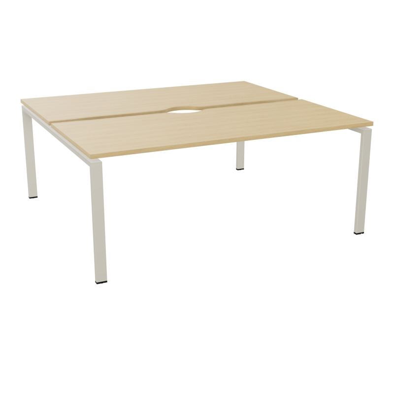 BUR BENCH CONECT L180XP165CM-2 PLATECHANCRURE 25MM -PIÉTEMENT ARCHE RECT. FIXE    R1 ZC