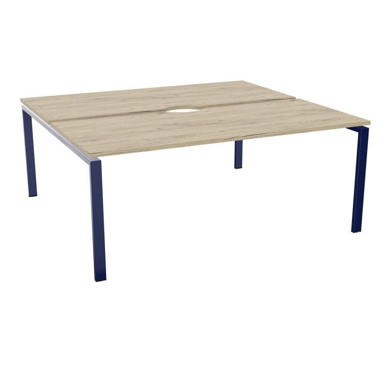 CONECT BUR BENCH L180XP165CM-2 PLATECHANCRURE 25MM R3-PIÉTEMENT ARCHE RECT. FIXE X4