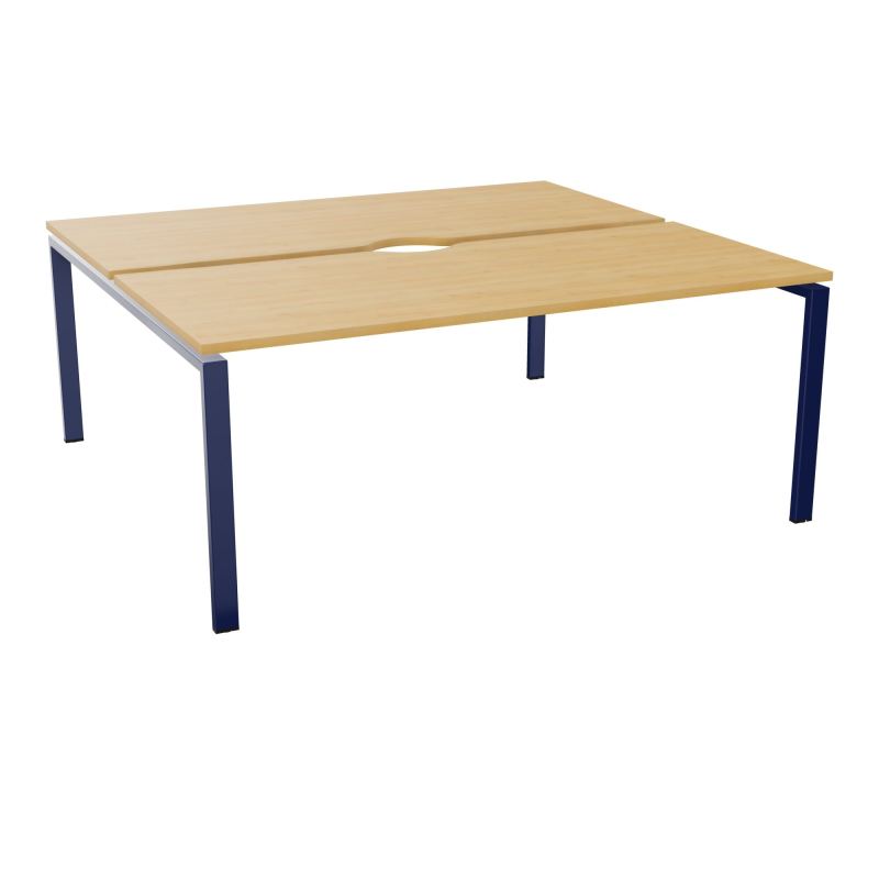 BUR BENCH CONECT L180XP165CM-2 PLATECHANCRURE 25MM -PIÉTEMENT ARCHE RECT. FIXE    R5 X4