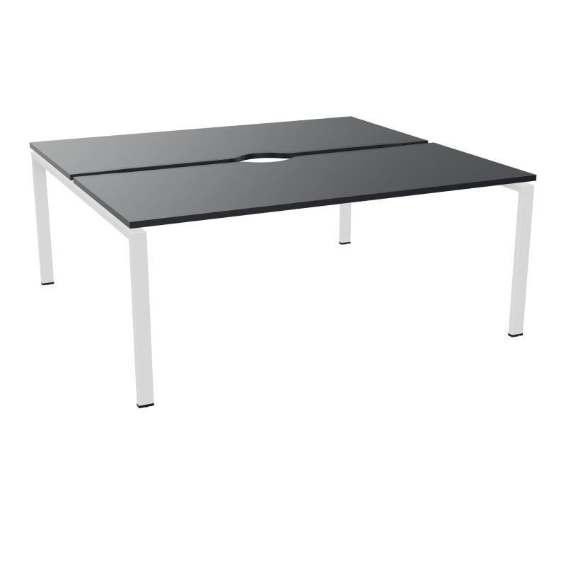 BUR BENCH CONECT L180XP165CM-2 PLATECHANCRURE 25MM -PIÉTEMENT ARCHE RECT. FIXE    R9 ZO
