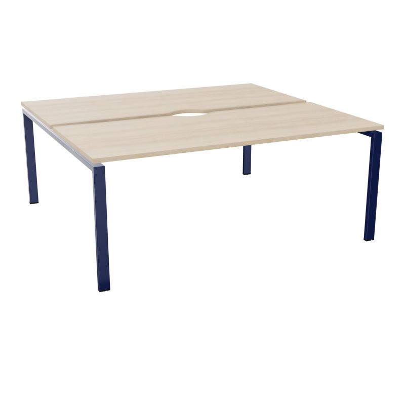 CONECT BUR BENCH L180XP165CM-2 PLATECHANCRURE 25MM RZ-PIÉTEMENT ARCHE RECT. FIXE X4