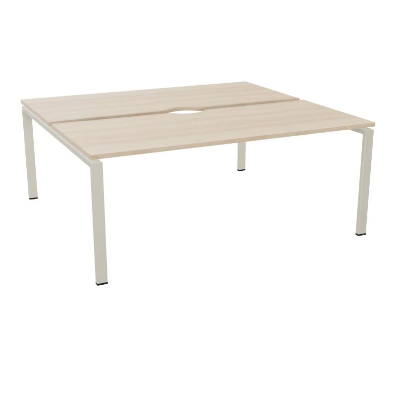 BUR BENCH CONECT L180XP165CM-2 PLATECHANCRURE 25MM -PIÉTEMENT ARCHE RECT. FIXE RZ ZC