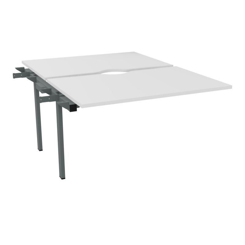 CONECT BUR BENCH L120XP165CMSUIVANT-2 PLAT ECHANCRURE 25MM MG-PIET FX INTERM SU