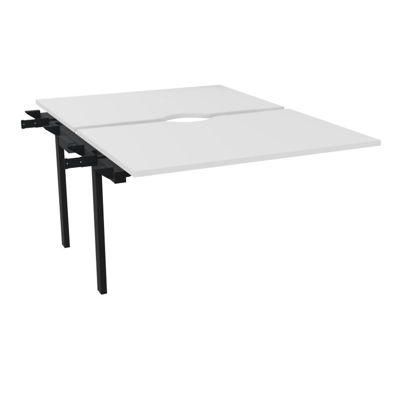 CONECT BUR BENCH L120XP165CMSUIVANT-2 PLAT ECHANCRURE 25MM MG-PIET FX INTERM ZP