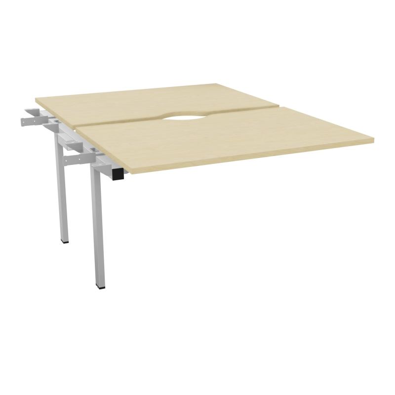 BUR BENCH CONECT L120XP165CMSUIVANT-2 PLAT ECHANCRURE 25MM -PIET FX INTERM N8 SA