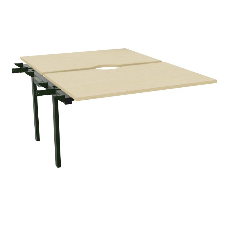 BUR BENCH CONECT L120XP165CMSUIVANT-2 PLAT ECHANCRURE 25MM -PIET FX INTERM N8 ST