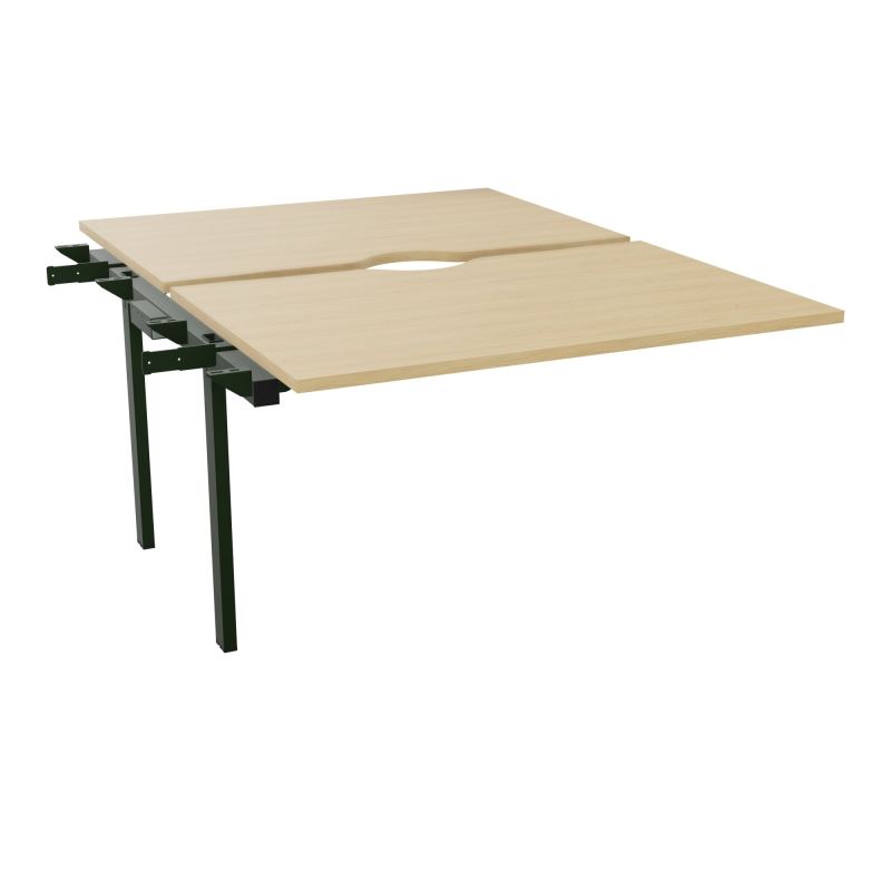 BUR BENCH CONECT L120XP165CMSUIVANT-2 PLAT ECHANCRURE 25MM -PIET FX INTERM    R1 ST