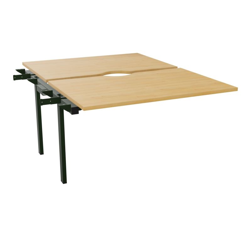 BUR BENCH CONECT L120XP165CMSUIVANT-2 PLAT ECHANCRURE 25MM -PIET FX INTERM    R5 ST