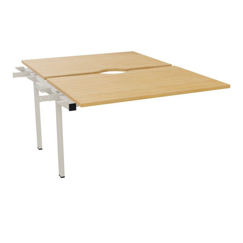 BUR BENCH CONECT L120XP165CMSUIVANT-2 PLAT ECHANCRURE 25MM -PIET FX INTERM    R5 ZC