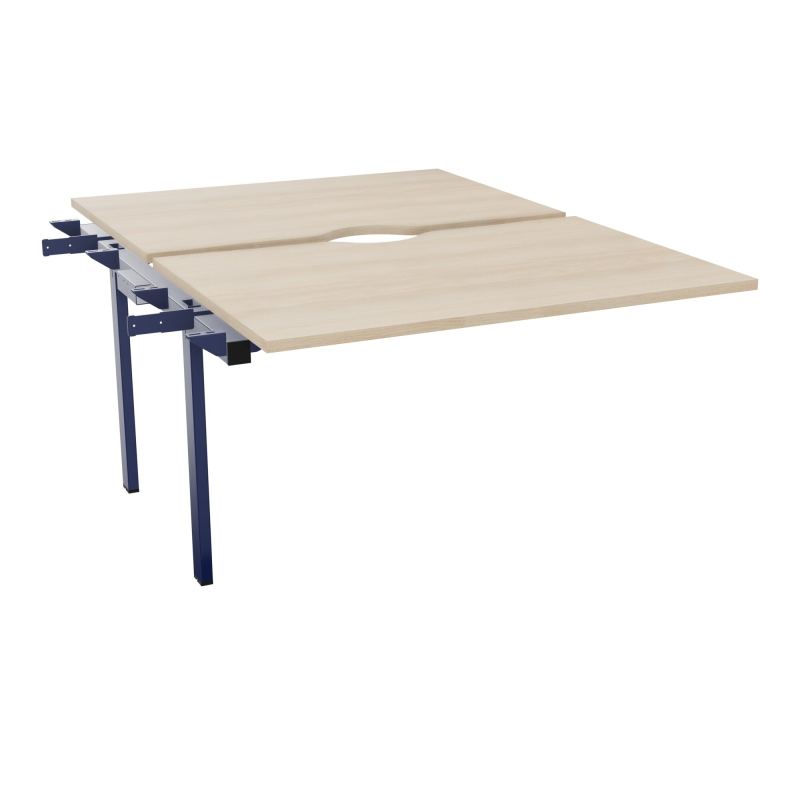 CONECT BUR BENCH L120XP165CMSUIVANT-2 PLAT ECHANCRURE 25MM RZ-PIET FX INTERM X4