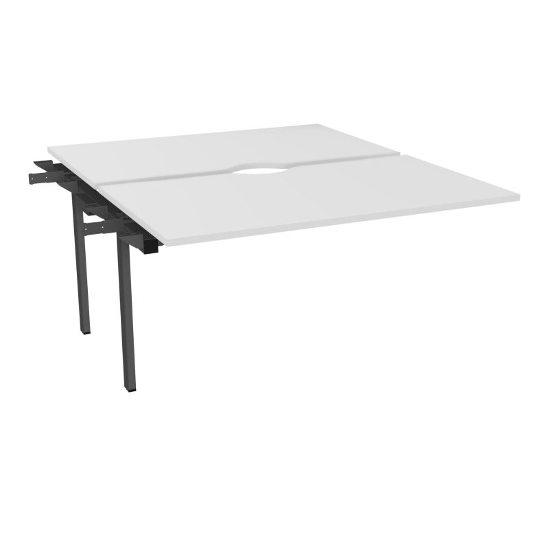 CONECT BUR BENCH L140XP165CMSUIVANT-2 PLAT ECHANCRURE 25MM MG-PIET FX INTERM SC