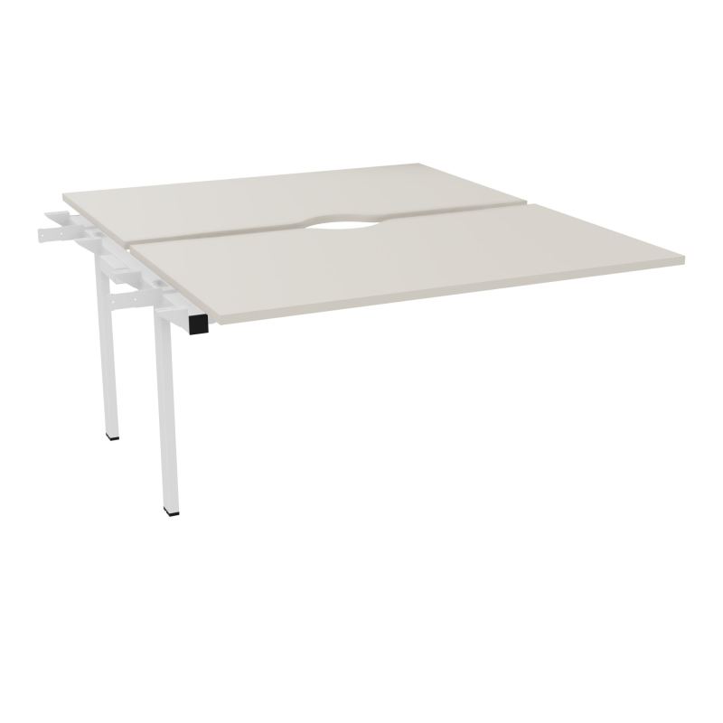 BUR BENCH CONECT L140XP165CMSUIVANT-2 PLAT ECHANCRURE 25MM -PIET FX INTERM N5 SO