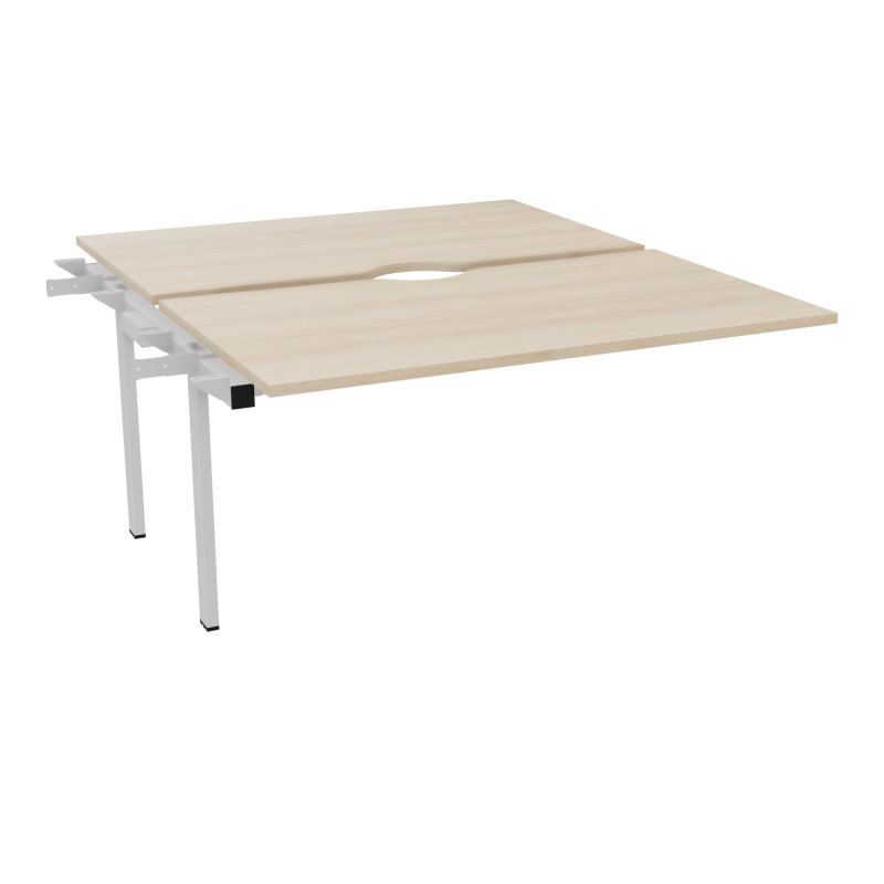 CONECT BUR BENCH L140XP165CMSUIVANT-2 PLAT ECHANCRURE 25MM RZ-PIET FX INTERM SD