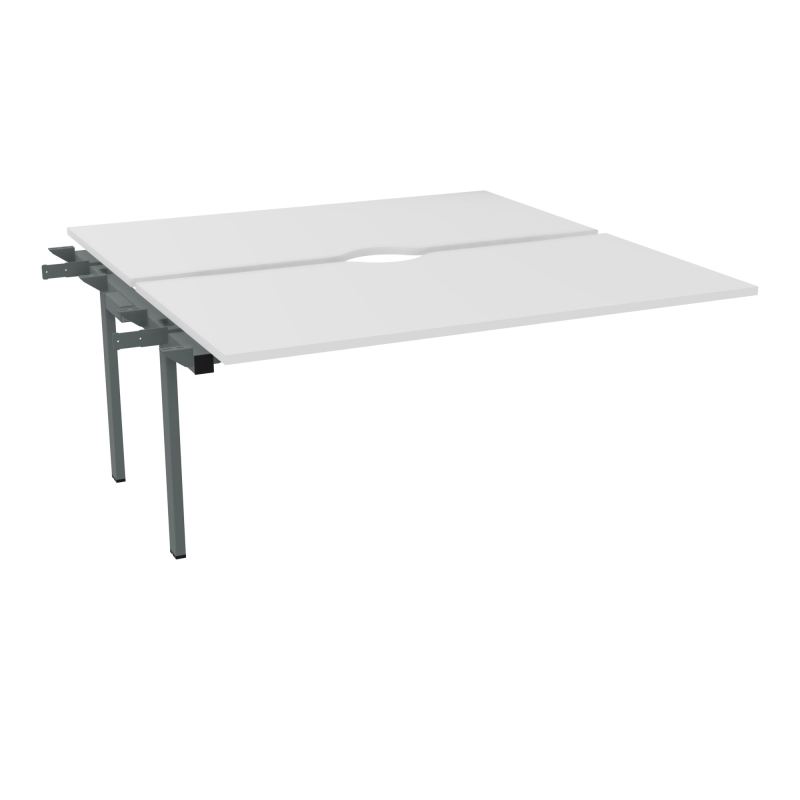 CONECT BUR BENCH L160XP165CMSUIVANT-2 PLAT ECHANCRURE 25MM MG-PIET FX INTERM SU
