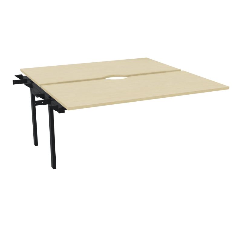 BUR BENCH CONECT L160XP165CMSUIVANT-2 PLAT ECHANCRURE 25MM -PIET FX INTERM N8 ZP