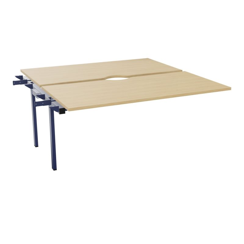 BUR BENCH CONECT L160XP165CMSUIVANT-2 PLAT ECHANCRURE 25MM -PIET FX INTERM    R1 X4