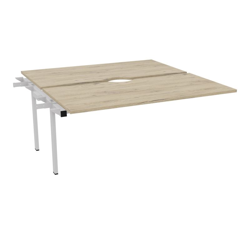 CONECT BUR BENCH L160XP165CMSUIVANT-2 PLAT ECHANCRURE 25MM R3-PIET FX INTERM SD