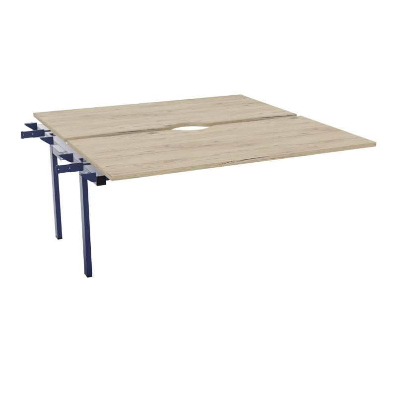CONECT BUR BENCH L160XP165CMSUIVANT-2 PLAT ECHANCRURE 25MM R3-PIET FX INTERM X4
