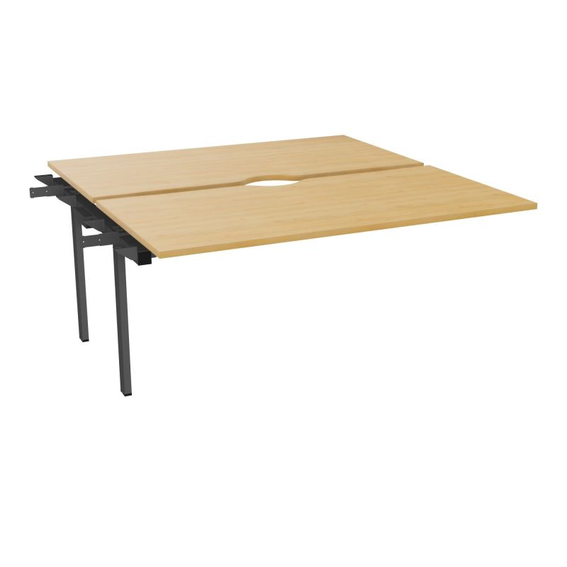 BUR BENCH CONECT L160XP165CMSUIVANT-2 PLAT ECHANCRURE 25MM -PIET FX INTERM    R5 SC