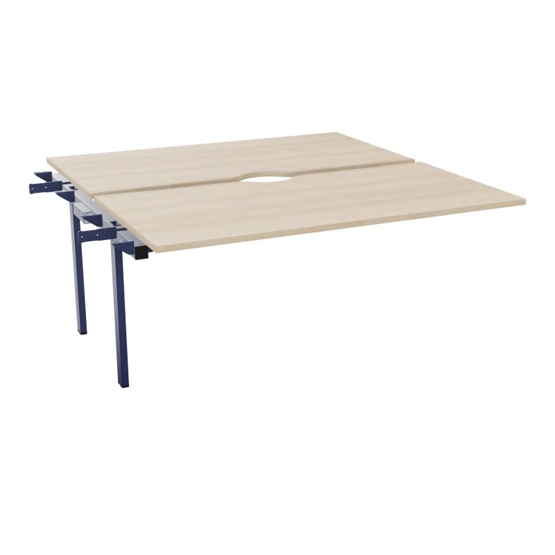 CONECT BUR BENCH L160XP165CMSUIVANT-2 PLAT ECHANCRURE 25MM RZ-PIET FX INTERM X4