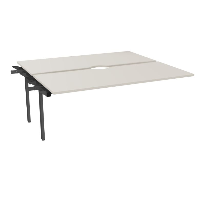BUR BENCH CONECT L180XP165CMSUIVANT-2 PLAT ECHANCRURE 25MM -PIET FX INTERM N5 SC