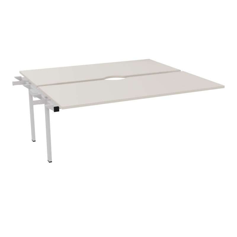 BUR BENCH CONECT L180XP165CMSUIVANT-2 PLAT ECHANCRURE 25MM -PIET FX INTERM N5 SD