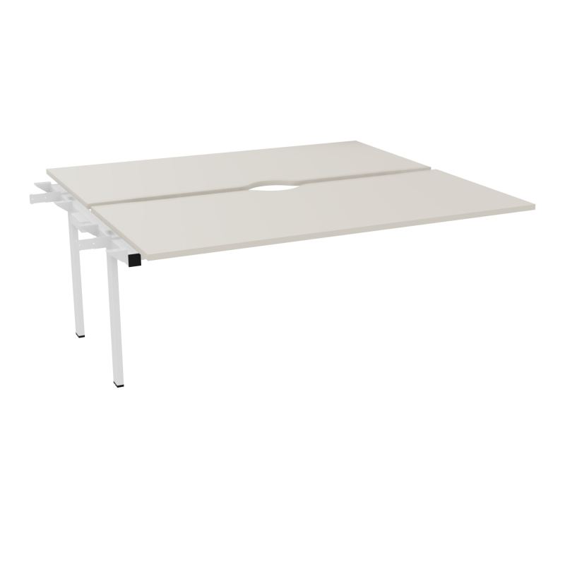 BUR BENCH CONECT L180XP165CMSUIVANT-2 PLAT ECHANCRURE 25MM -PIET FX INTERM N5 SO