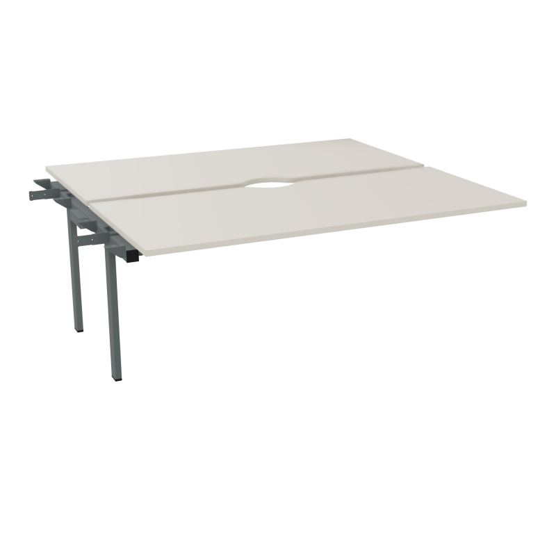 BUR BENCH CONECT L180XP165CMSUIVANT-2 PLAT ECHANCRURE 25MM -PIET FX INTERM N5 SU