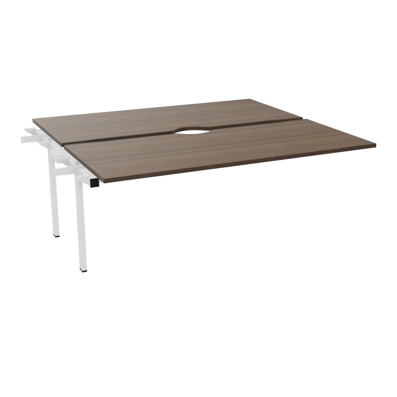 BUR BENCH CONECT L180XP165CMSUIVANT-2 PLAT ECHANCRURE 25MM -PIET FX INTERM N6 SO