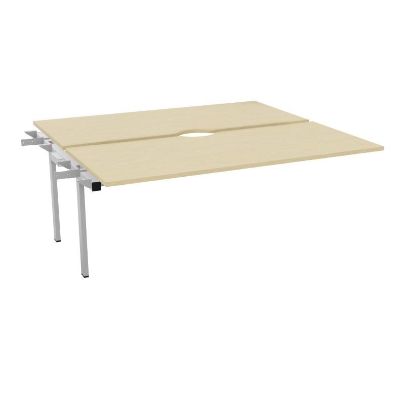 BUR BENCH CONECT L180XP165CMSUIVANT-2 PLAT ECHANCRURE 25MM -PIET FX INTERM N8 SA