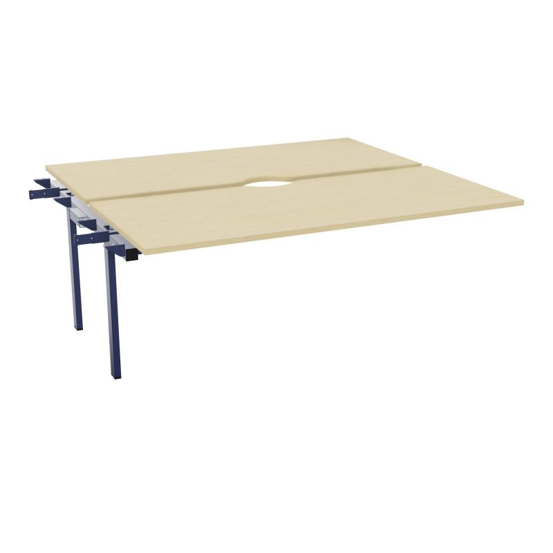 BUR BENCH CONECT L180XP165CMSUIVANT-2 PLAT ECHANCRURE 25MM -PIET FX INTERM N8 X4
