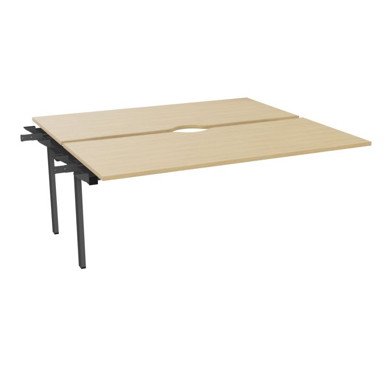 BUR BENCH CONECT L180XP165CMSUIVANT-2 PLAT ECHANCRURE 25MM -PIET FX INTERM    R1 SC