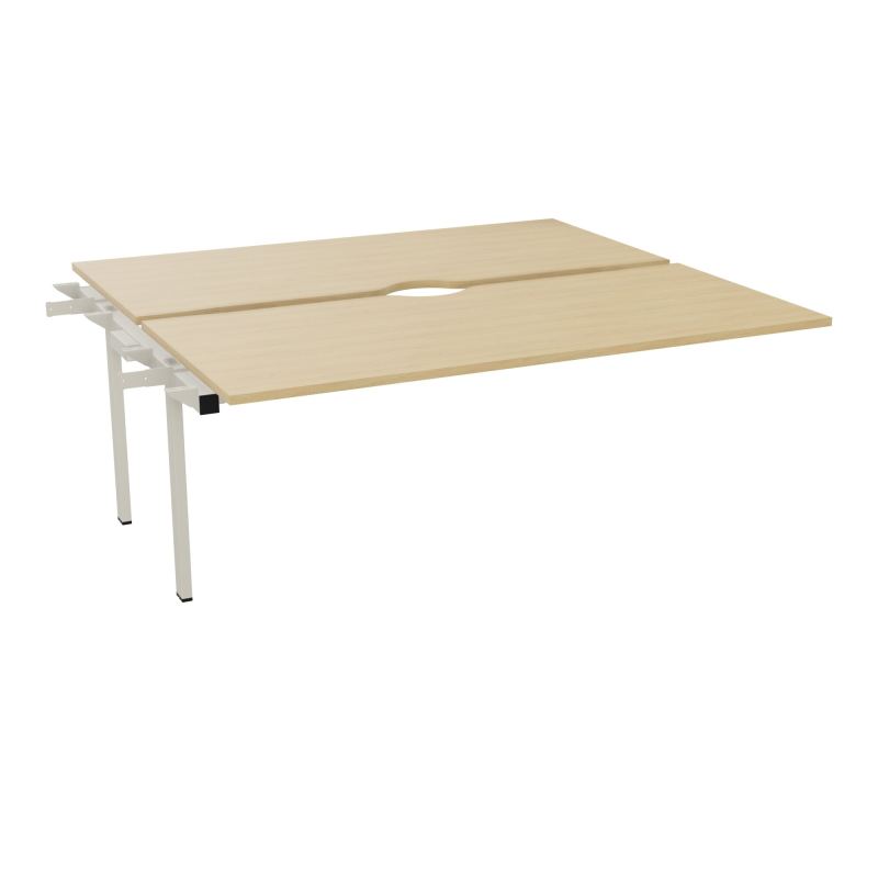 BUR BENCH CONECT L180XP165CMSUIVANT-2 PLAT ECHANCRURE 25MM -PIET FX INTERM    R1 ZC