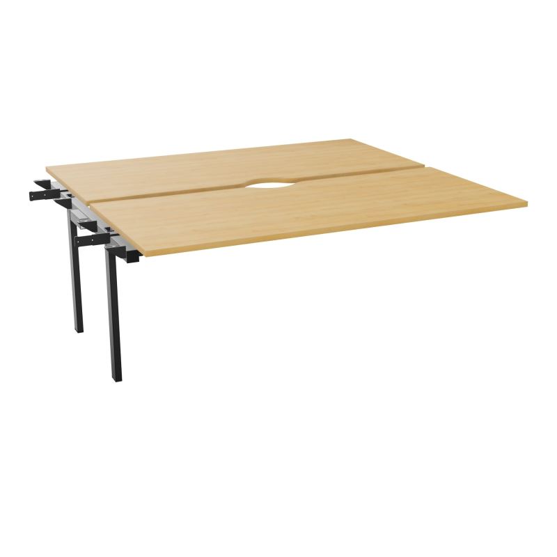 BUR BENCH CONECT L180XP165CMSUIVANT-2 PLAT ECHANCRURE 25MM -PIET FX INTERM    R5 SG