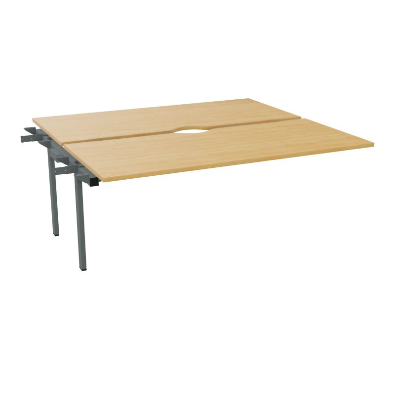 BUR BENCH CONECT L180XP165CMSUIVANT-2 PLAT ECHANCRURE 25MM -PIET FX INTERM    R5 SU