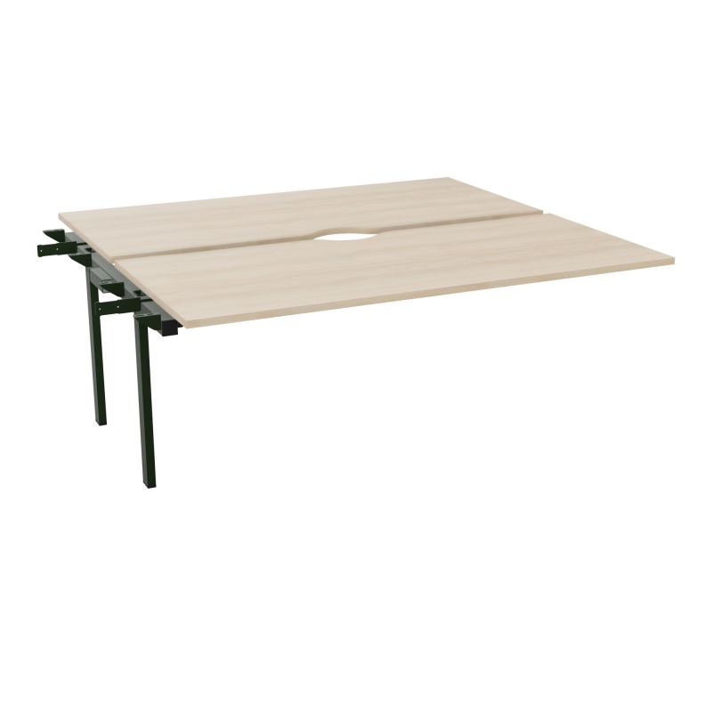 BUR BENCH CONECT L180XP165CMSUIVANT-2 PLAT ECHANCRURE 25MM -PIET FX INTERM RZ ST