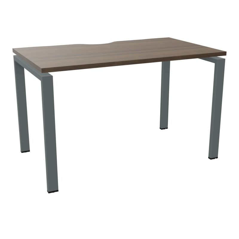 BUR RECT CONECT ECHANCRURE L120XP70CM PIEDS ARCHE FXS FIN N6 SU