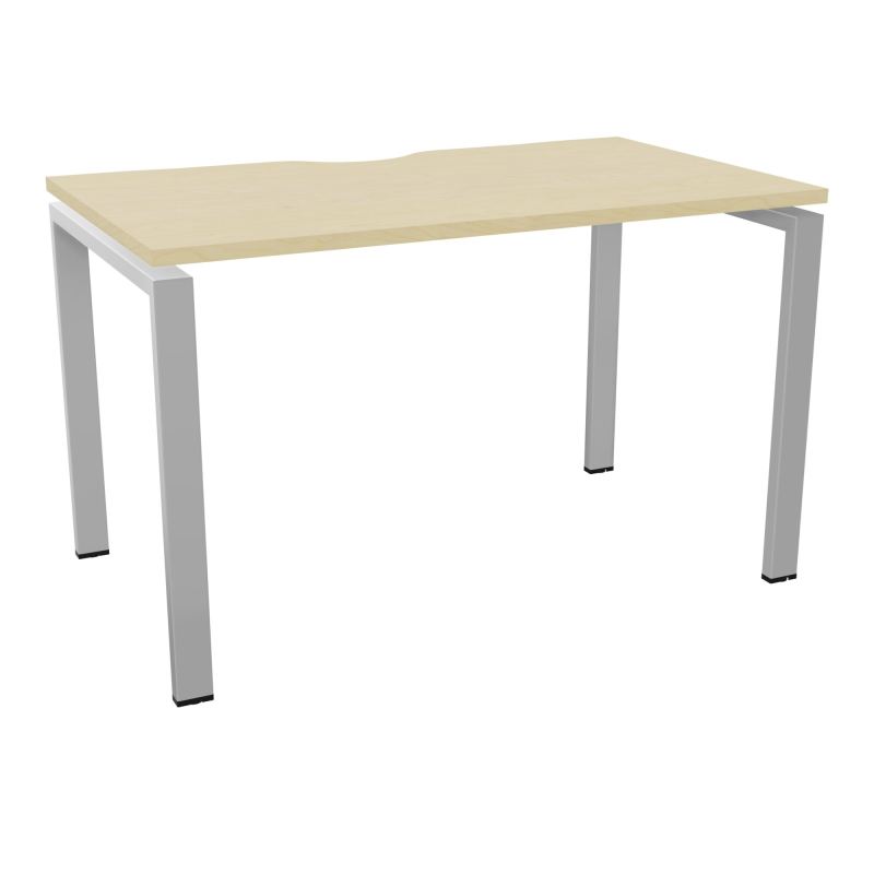 BUR RECT CONECT ECHANCRURE L120XP70CM PIEDS ARCHE FXS FIN N8 SA