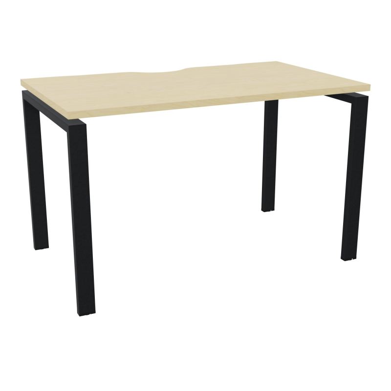 BUR RECT CONECT ECHANCRURE L120XP70CM PIEDS ARCHE FXS FIN N8 ZP