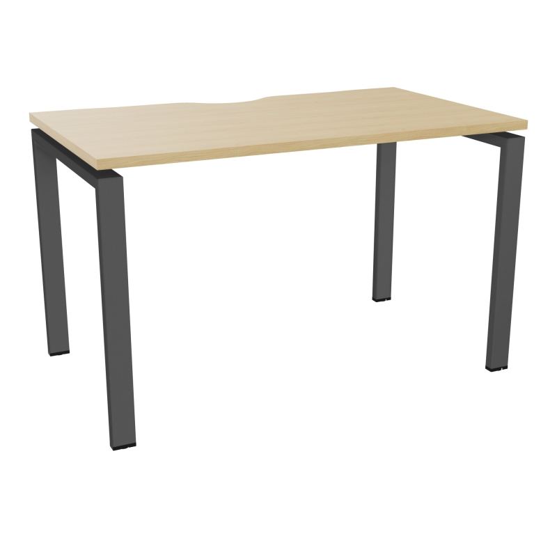 BUR RECT CONECT ECHANCRURE L120XP70CM PIEDS ARCHE FXS FIN    R1 SC