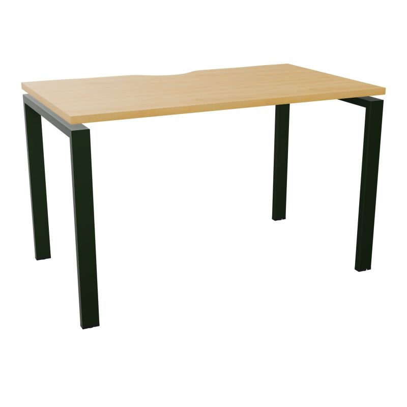 BUR RECT CONECT ECHANCRURE L120XP70CM PIEDS ARCHE FXS FIN    R5 ST