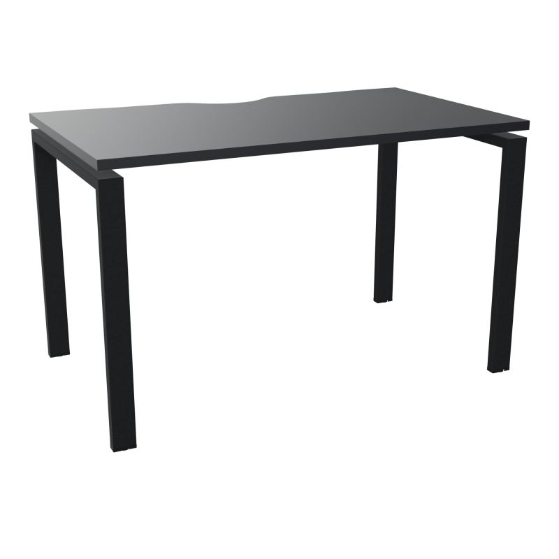 BUR RECT CONECT ECHANCRURE L120XP70CM PIEDS ARCHE FXS FIN    R9 ZP