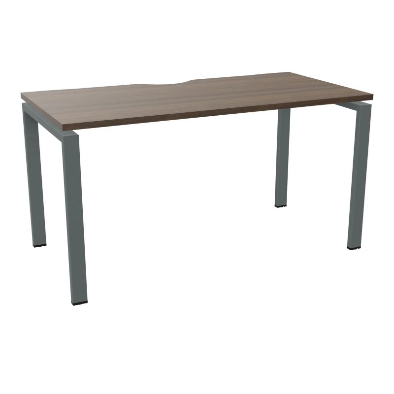 BUR RECT CONECT ECHANCRURE L140XP70CM PIEDS ARCHE FXS FIN N6 SU