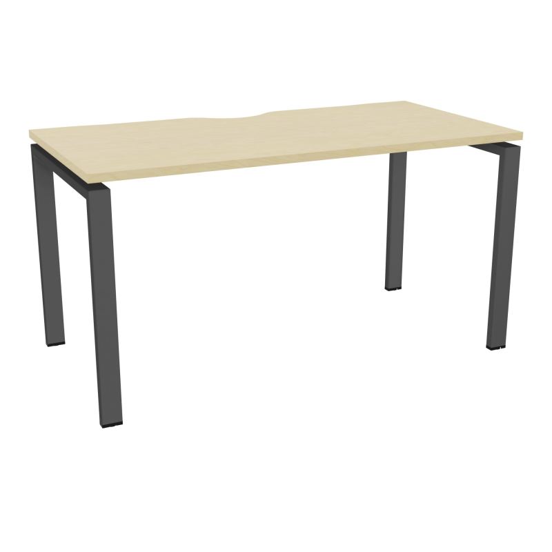 BUR RECT CONECT ECHANCRURE L140XP70CM PIEDS ARCHE FXS FIN N8 SC
