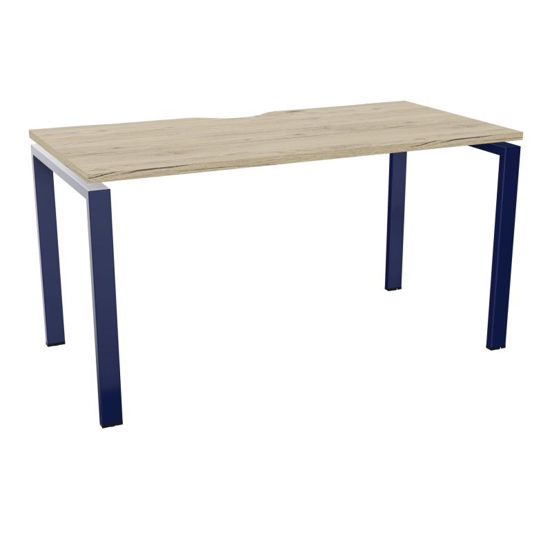CONECT BUR RECT +ECHANCRURE L140XP70CM DECOR R3 PIEDS ARCHE FXS FIN X4
