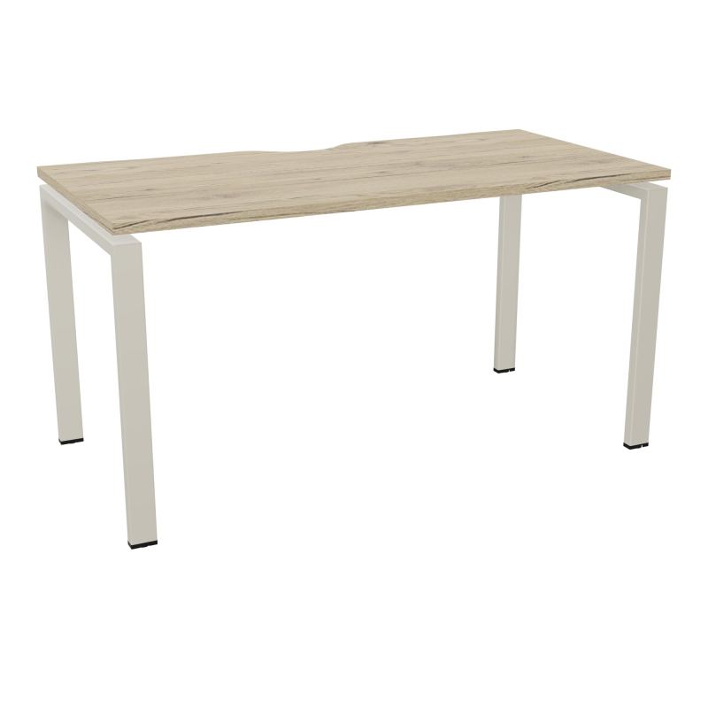 BUR RECT CONECT ECHANCRURE L140XP70CM PIEDS ARCHE FXS FIN R3 ZC