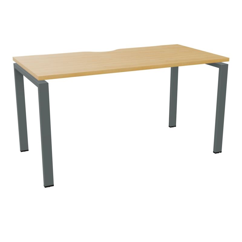 BUR RECT CONECT ECHANCRURE L140XP70CM PIEDS ARCHE FXS FIN    R5 SU