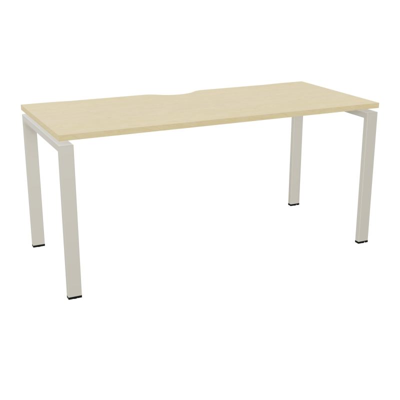 BUR RECT CONECT ECHANCRURE L160XP70CM PIEDS ARCHE FXS FIN N8 ZC
