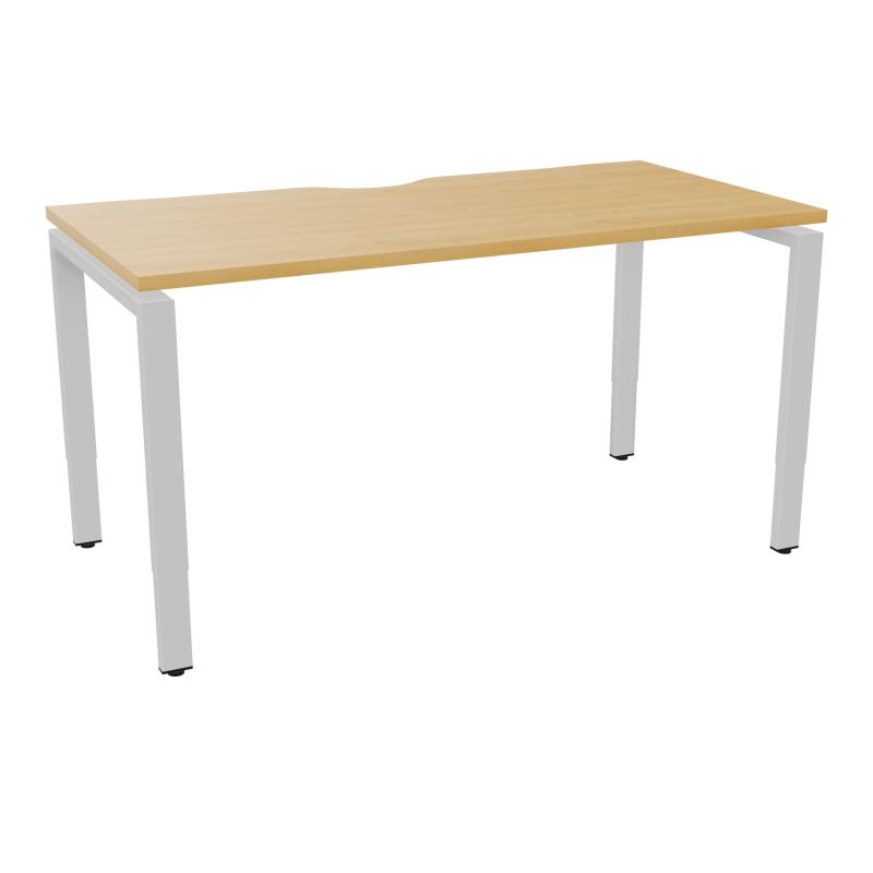 BUR RECT CONECT ECHANCRURE L140XP70CM PIEDS ARCHE RH FIN    R5 SD