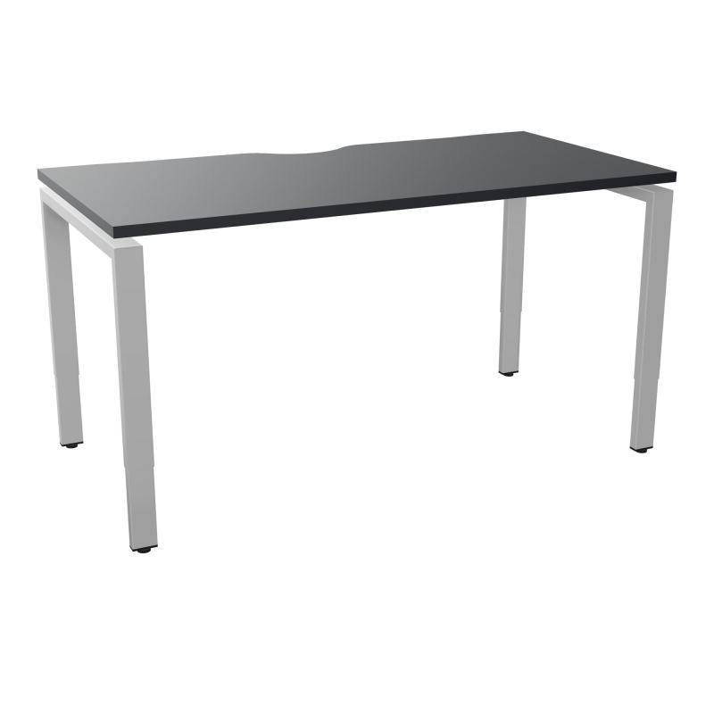 BUR RECT CONECT ECHANCRURE L140XP70CM PIEDS ARCHE RH FIN    R9 SA